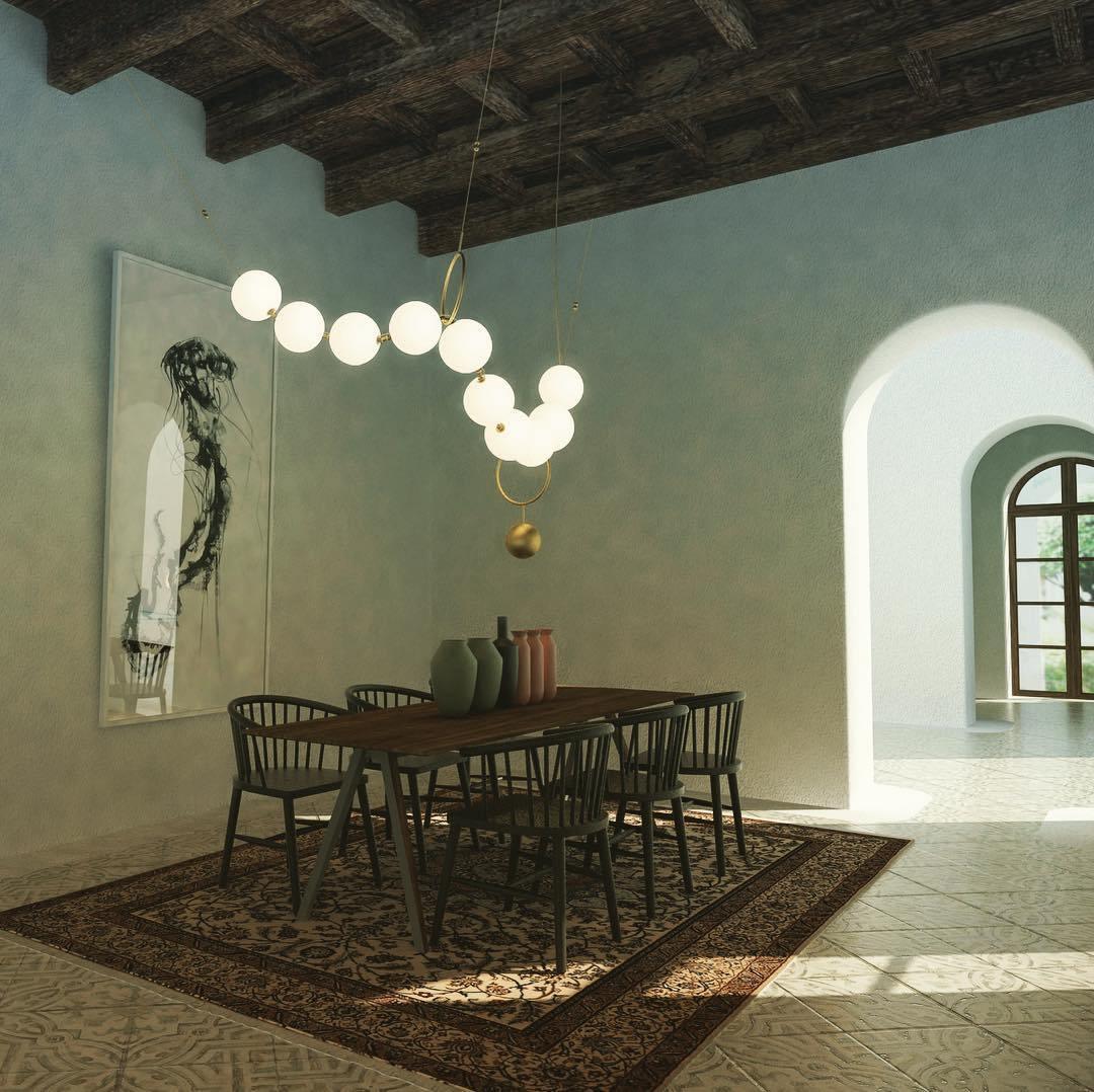 Necklace LED Pendant Lamp - Nuvé
