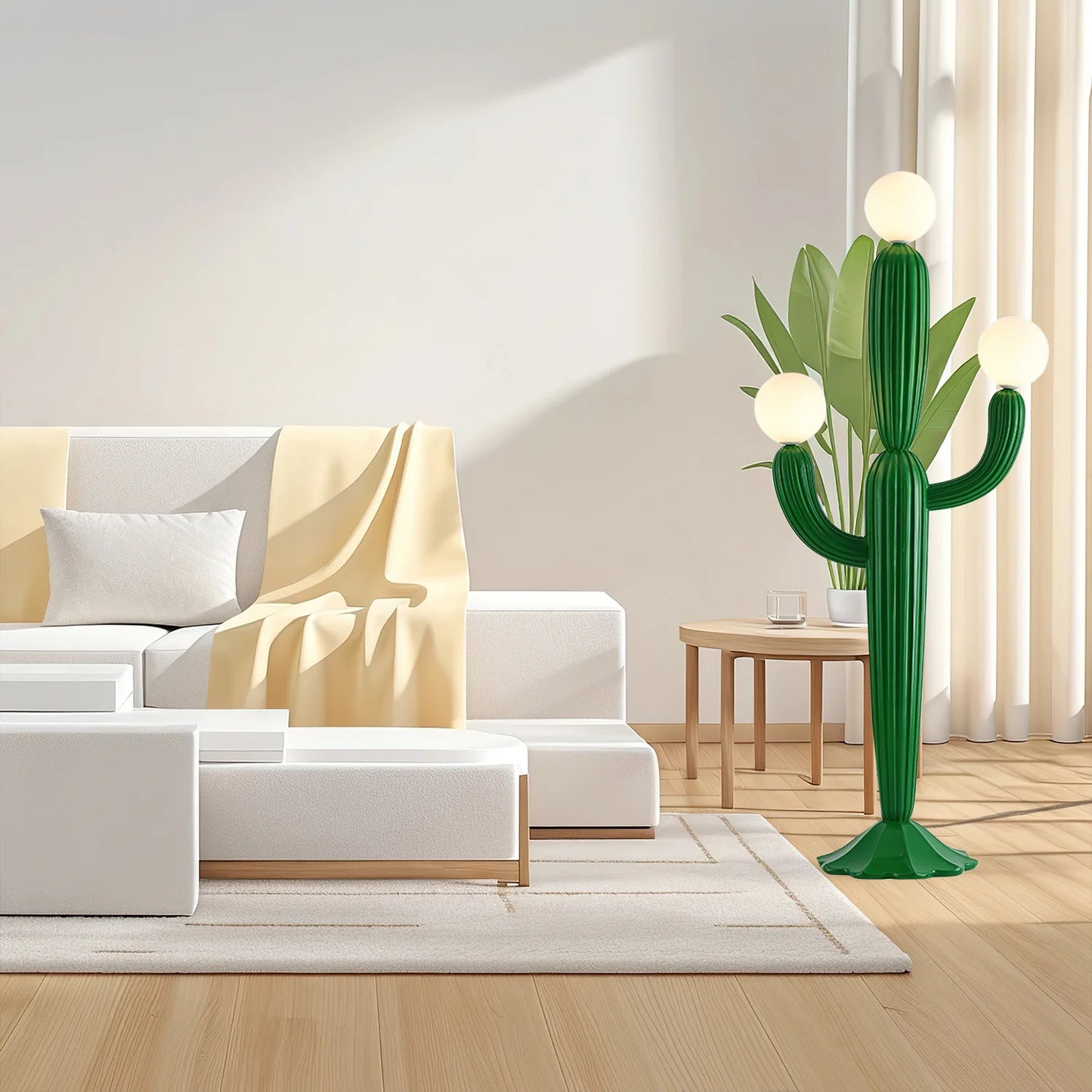 Cactus Glass Floor Lamp - Nuvé