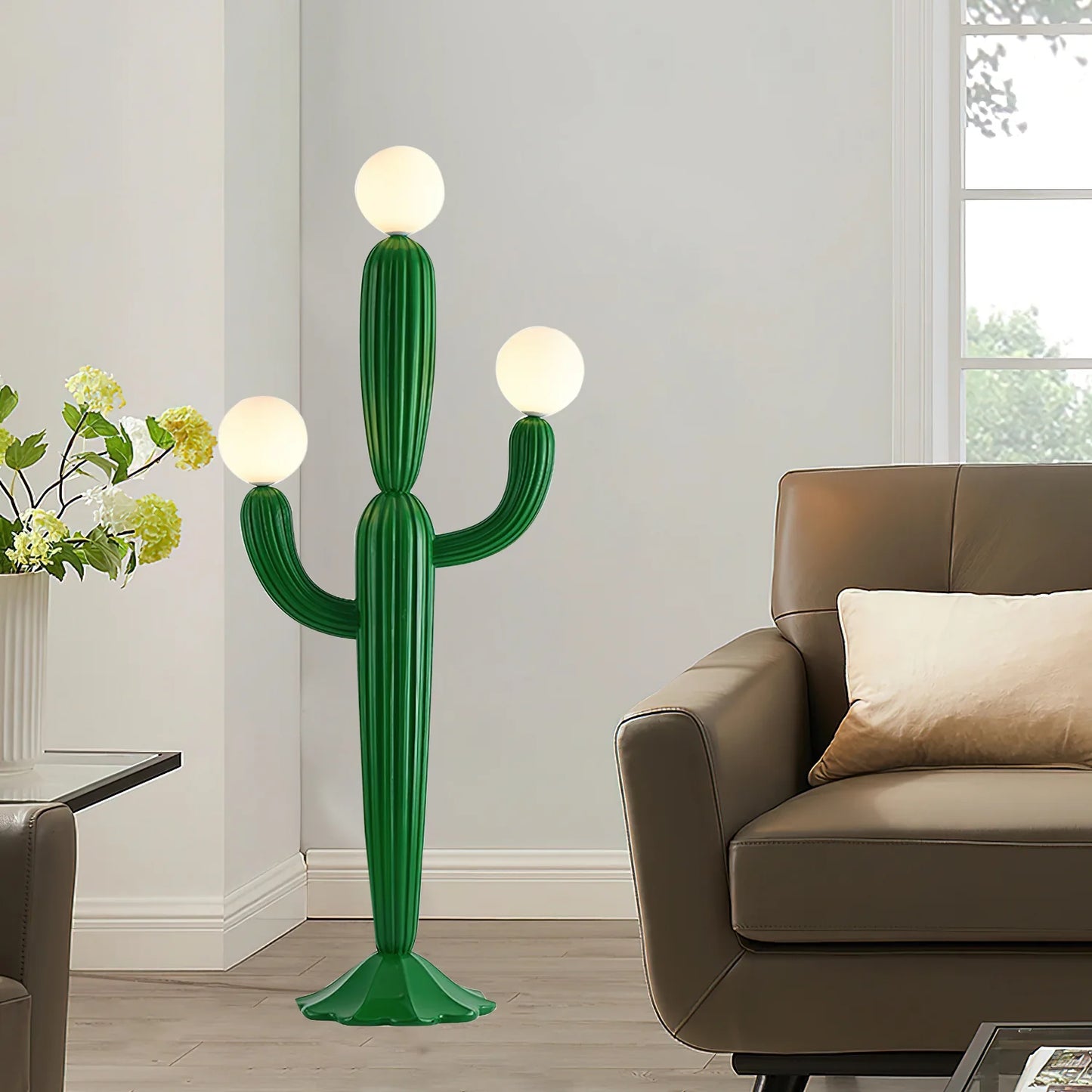 Cactus Glass Floor Lamp - Nuvé