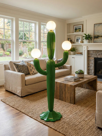 Cactus Glass Floor Lamp - Nuvé