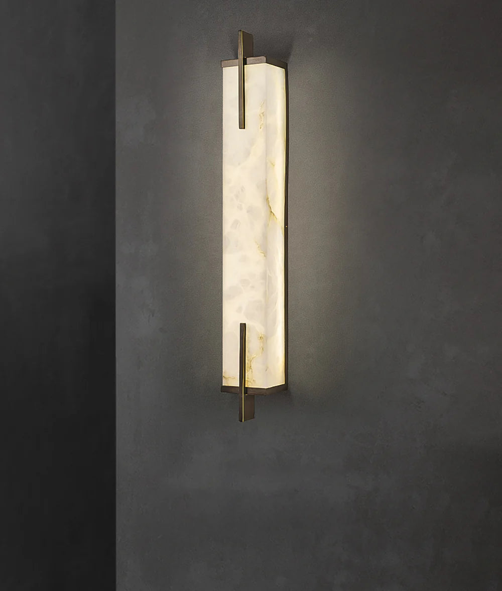 Alabaster Calliope Wall Sconce - Nuvé