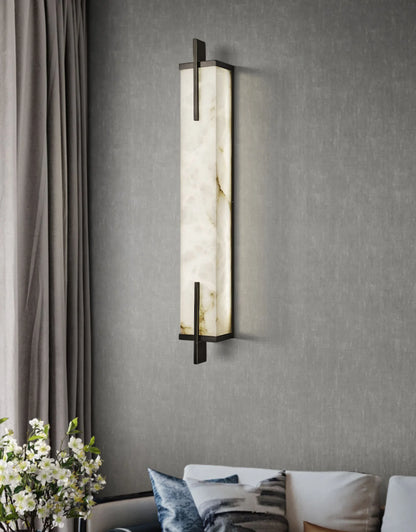 Alabaster Calliope Wall Sconce - Nuvé