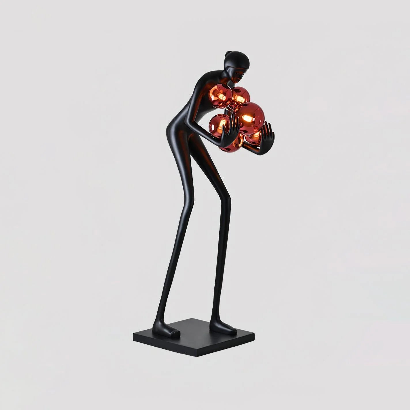 Calliope Statue Decoration Floor Lamp - Nuvé