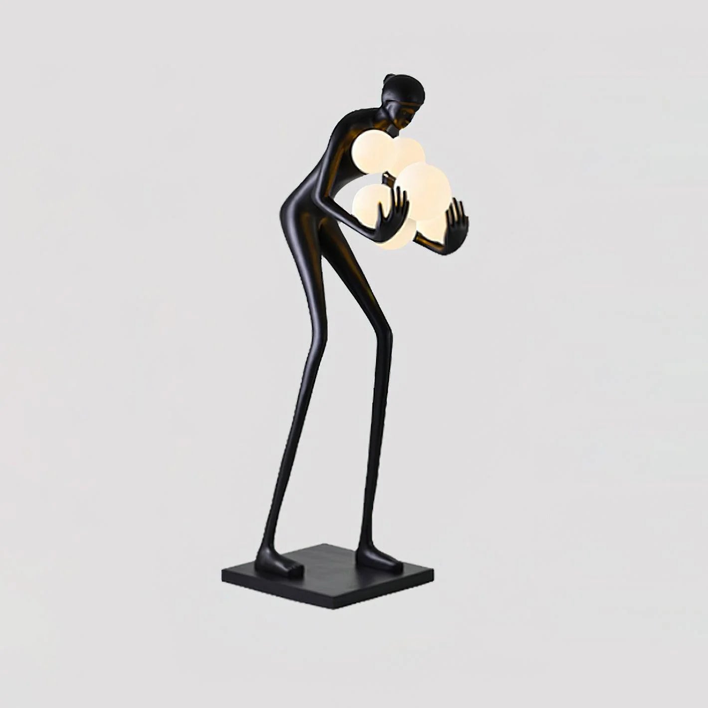 Calliope Statue Decoration Floor Lamp - Nuvé