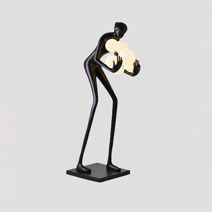 Calliope Statue Decoration Floor Lamp - Nuvé