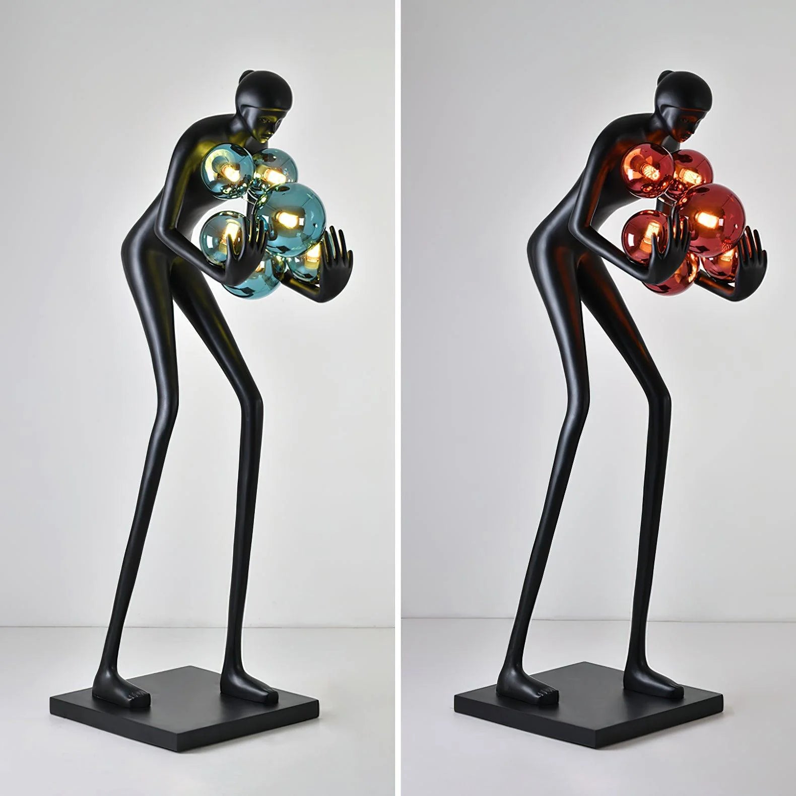 Calliope Statue Decoration Floor Lamp - Nuvé