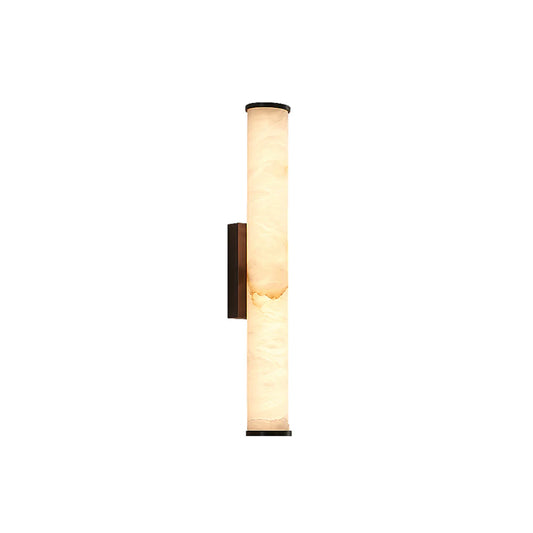 Cylindrical Callisto Alabaster Wall Lamp - Nuvé