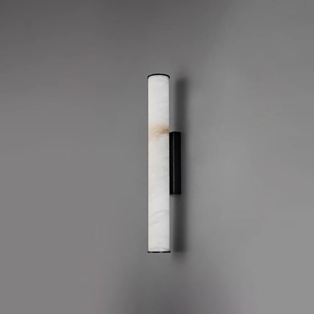 Cylindrical Callisto Alabaster Wall Lamp - Nuvé
