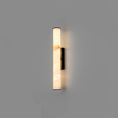 Cylindrical Callisto Alabaster Wall Lamp - Nuvé