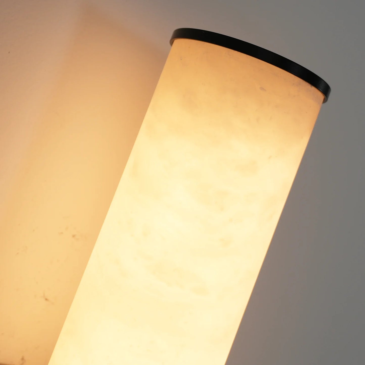 Cylindrical Callisto Alabaster Wall Lamp - Nuvé