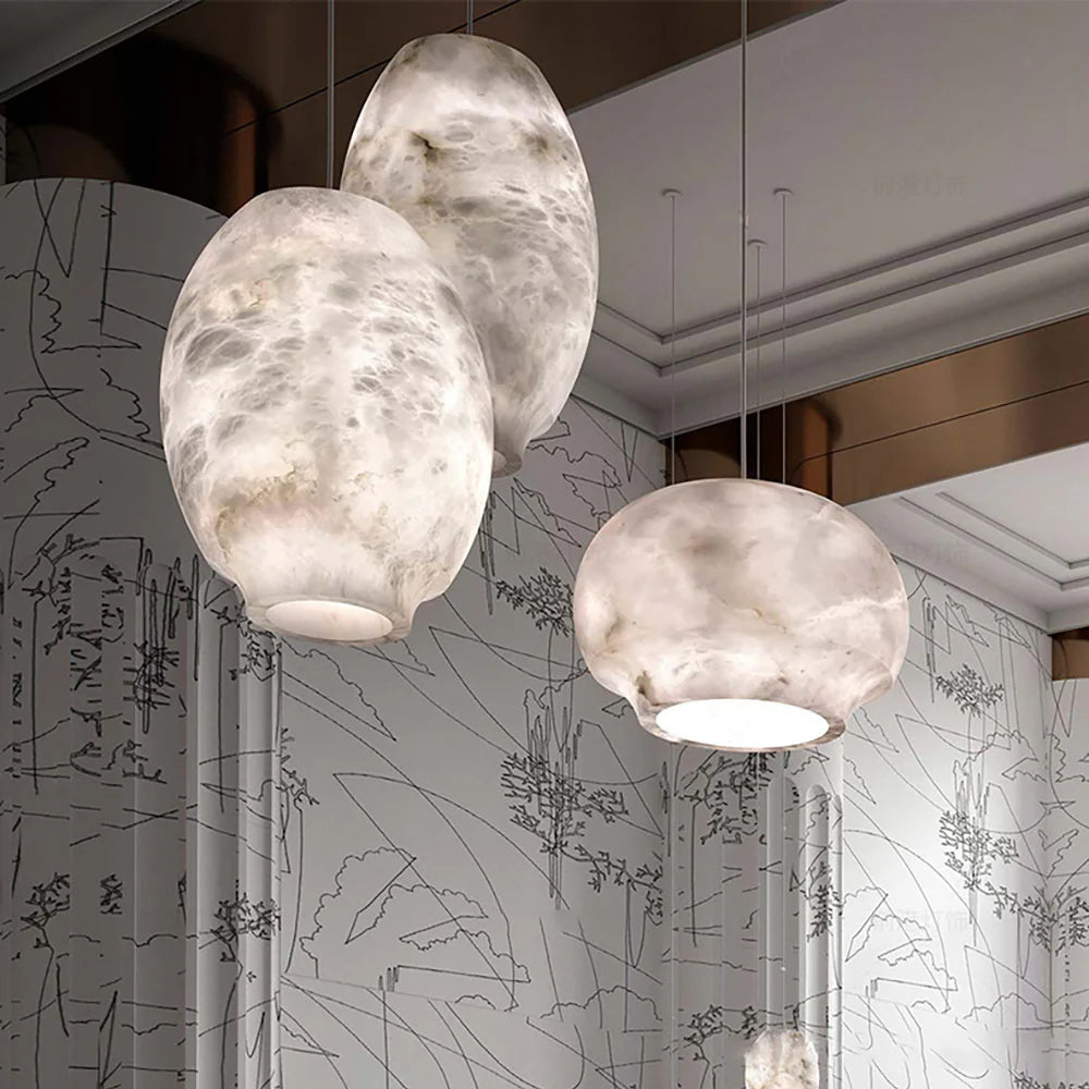 Camille Alabaster Chandelier - Nuvé