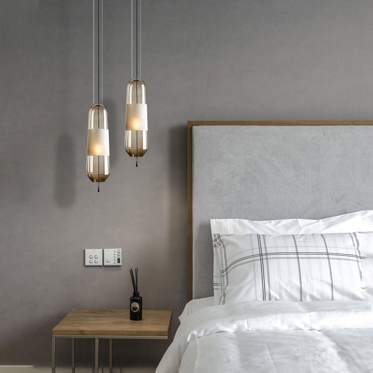 Capsule Glass Pendant Lamp