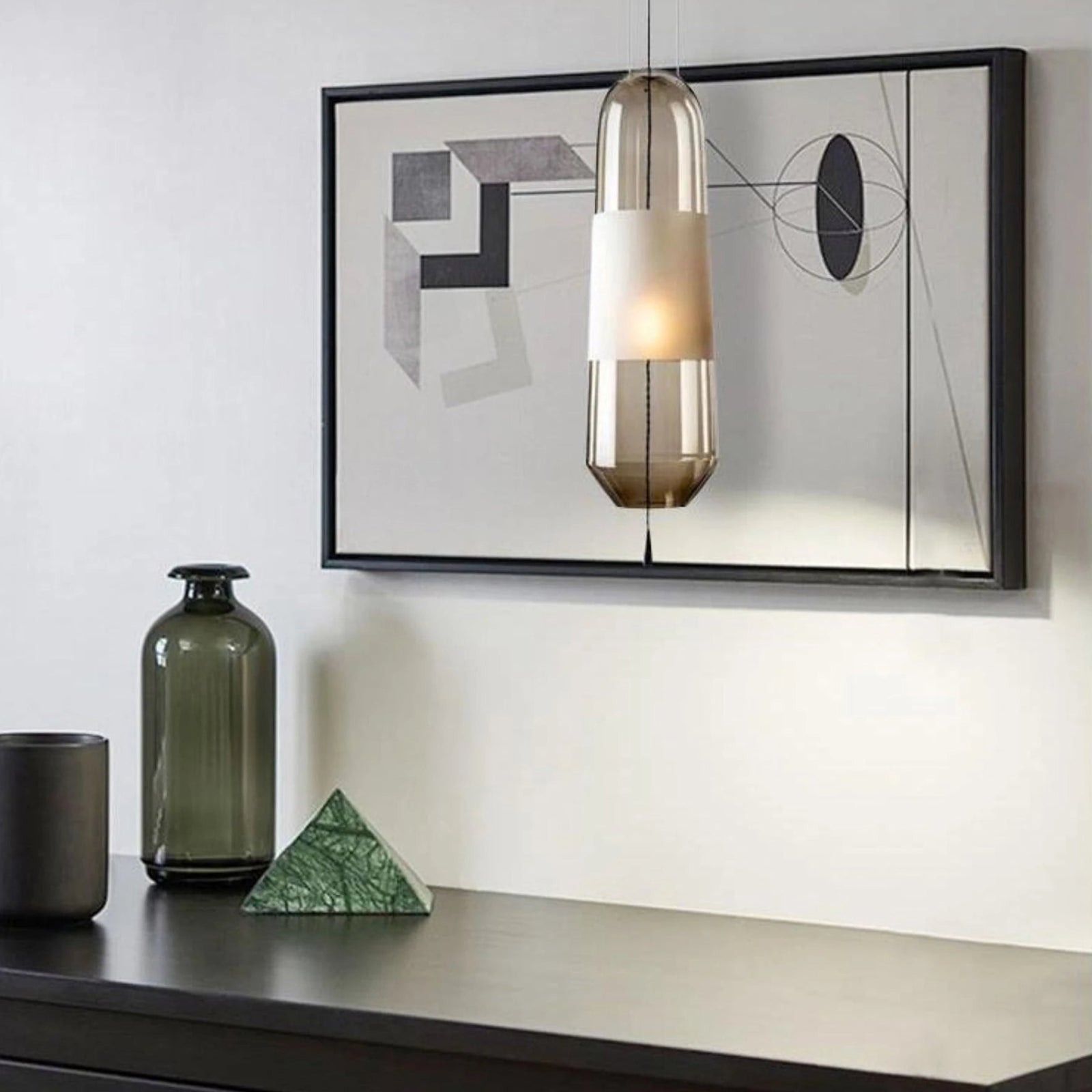 Capsule Glass Pendant Lamp - Nuvé