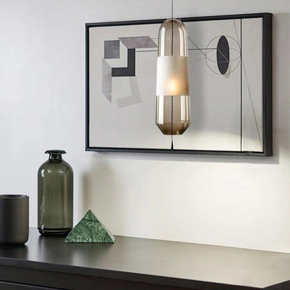 Capsule Glass Pendant Lamp