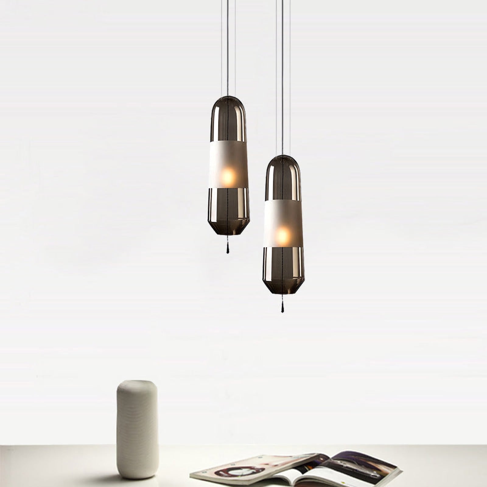 Capsule Glass Pendant Lamp - Nuvé