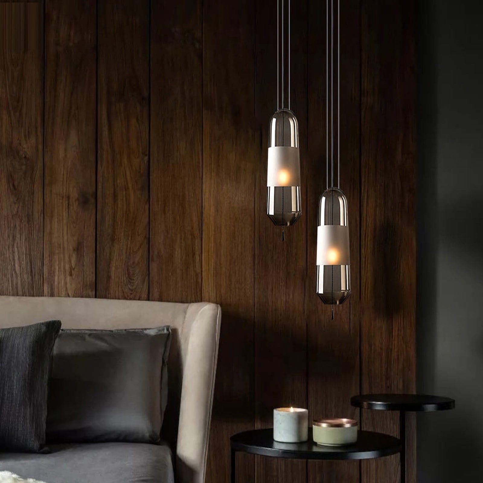 Capsule Glass Pendant Lamp - Nuvé