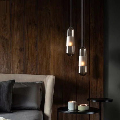 Capsule Glass Pendant Lamp - Nuvé