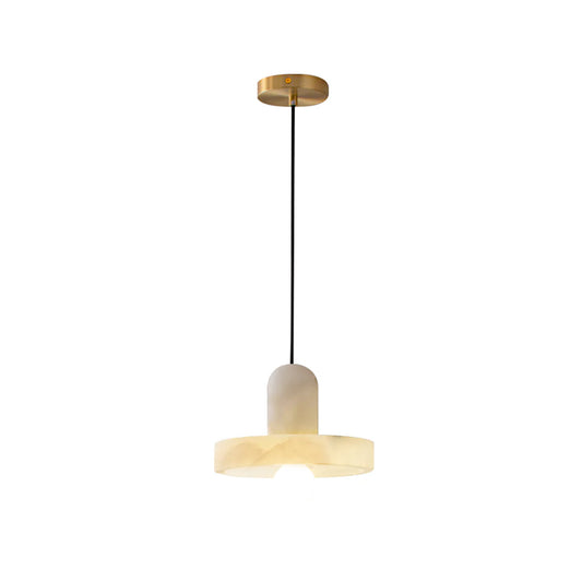 Carrara Alabaster Pendant Lamp - Nuvé