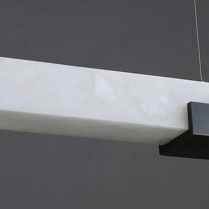 Alabaster Cary Black Pendant Light - Nuvé