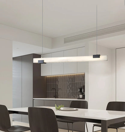 Alabaster Cary Black Pendant Light - Nuvé