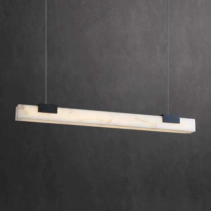 Alabaster Cary Black Pendant Light - Nuvé