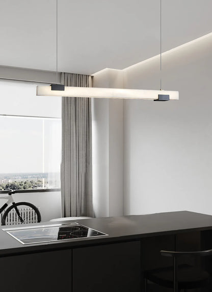 Alabaster Cary Black Pendant Light - Nuvé