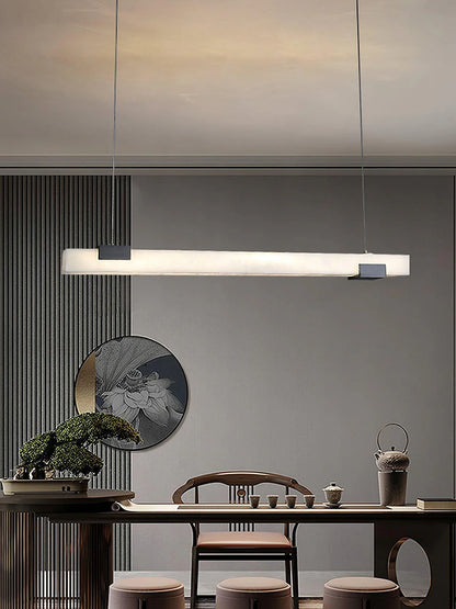Alabaster Cary Black Pendant Light - Nuvé