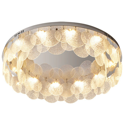 Casper Disc Glass Ceiling Lamp - Nuvé