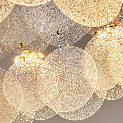Casper Disc Glass Ceiling Lamp - Nuvé