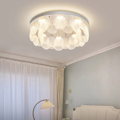 Casper Disc Glass Ceiling Lamp - Nuvé