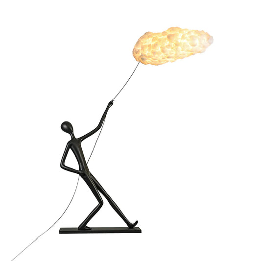Chasing Sculpture Clouds Floor Lamp - Nuvé