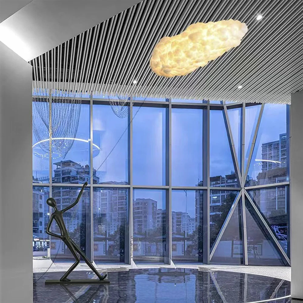 Chasing Sculpture Clouds Floor Lamp - Nuvé