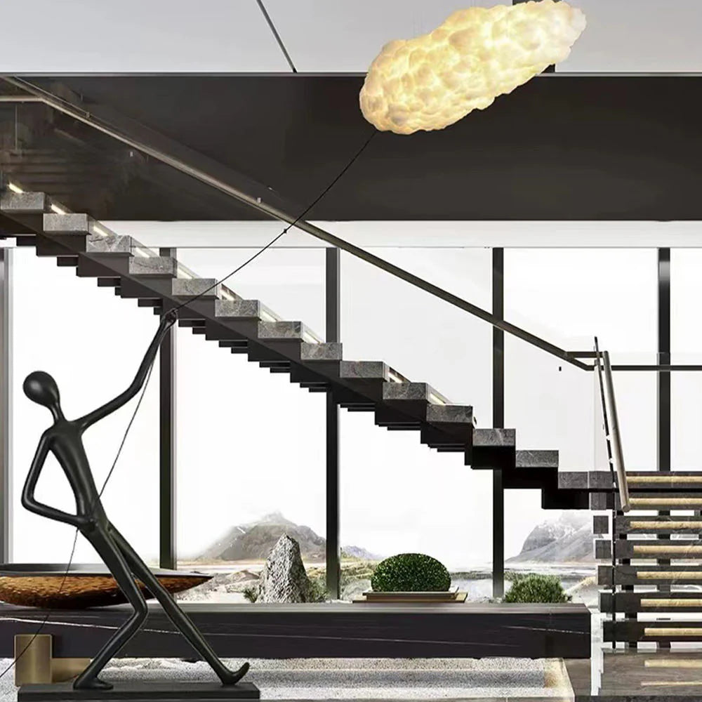 Chasing Sculpture Clouds Floor Lamp - Nuvé