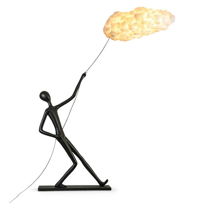 Chasing Sculpture Clouds Floor Lamp - Nuvé