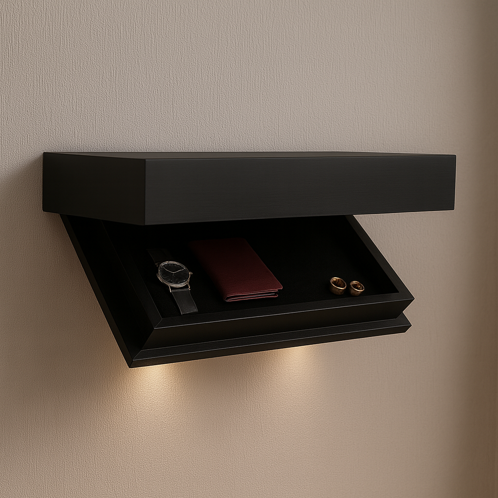 Nuvé® StealthLock Floating Shelf - Nuvé