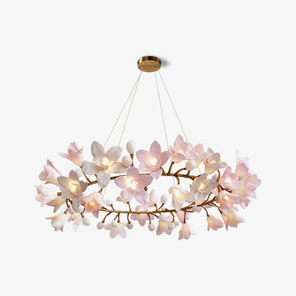 Circular Blossom Chandelier - Nuvé