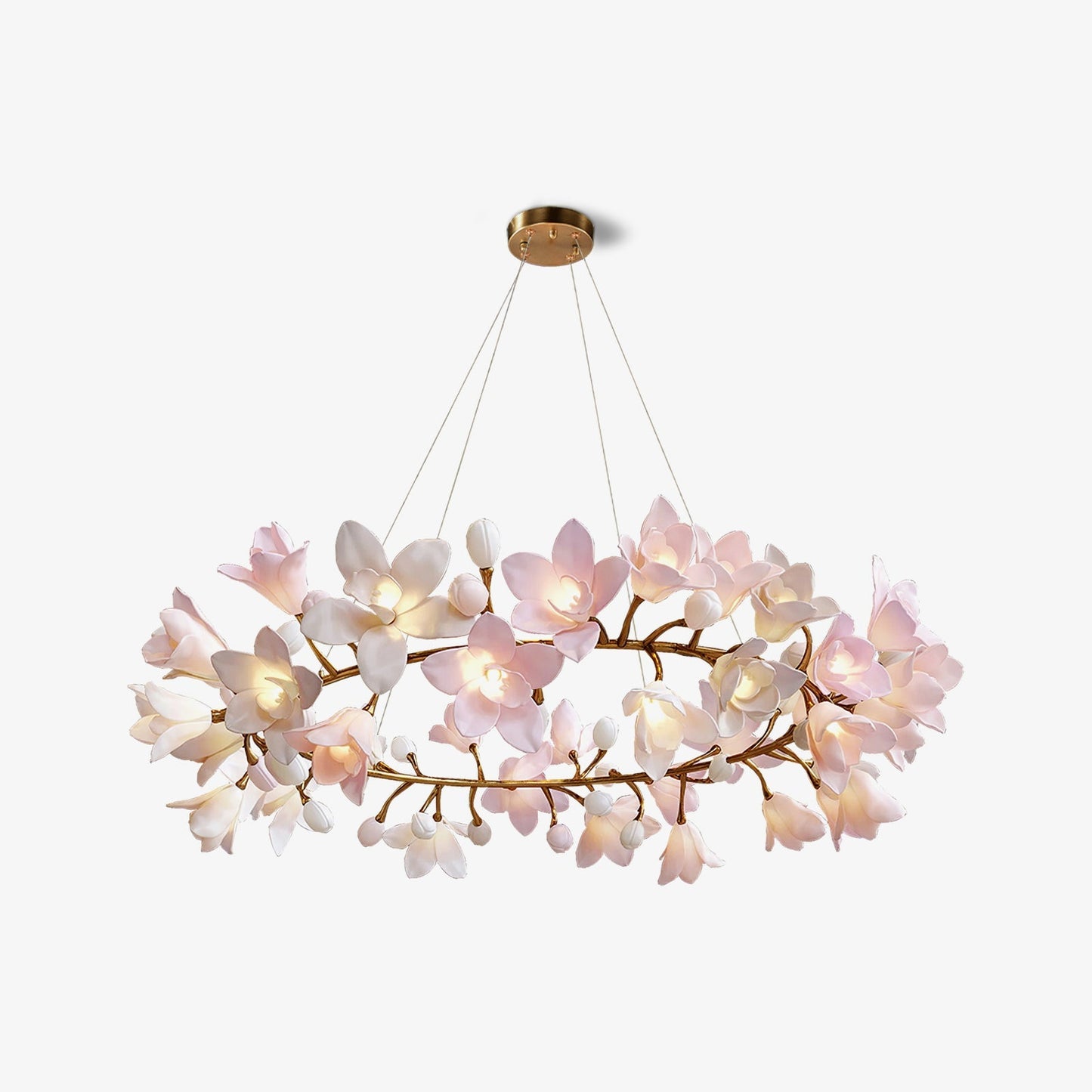 Circular Blossom Chandelier - Nuvé