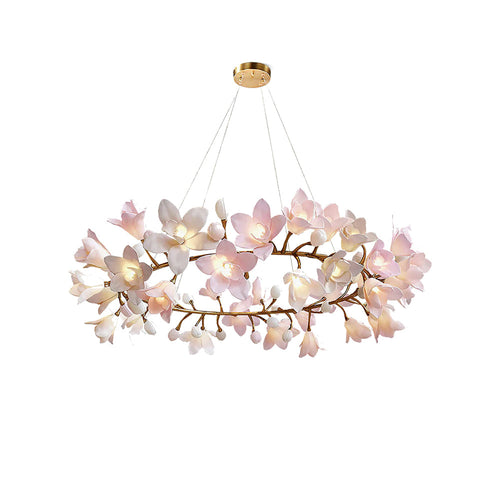Circular Blossom Chandelier - Nuvé