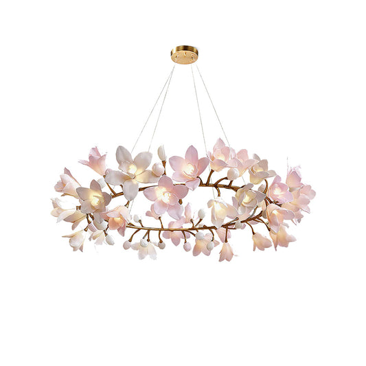 Circular Blossom Chandelier - Nuvé
