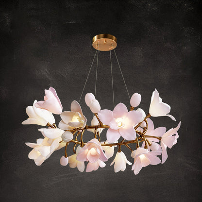 Circular Blossom Chandelier - Nuvé