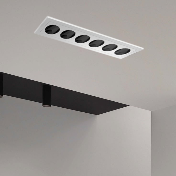 Residence Supply Civor Downlight installed in ceiling, showcasing sleek modern LED lighting fixture.