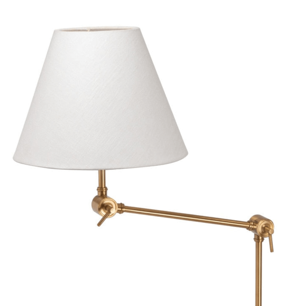 Clamp-on Desk Lamp with Fabric Shade - Nuvé