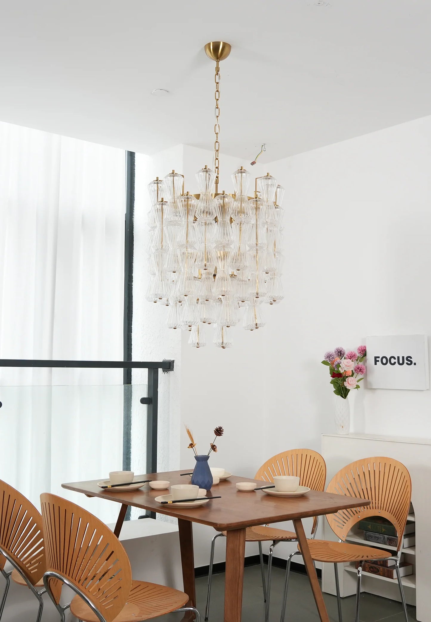 Clepsydra Murano Glass Chandelier - Nuvé