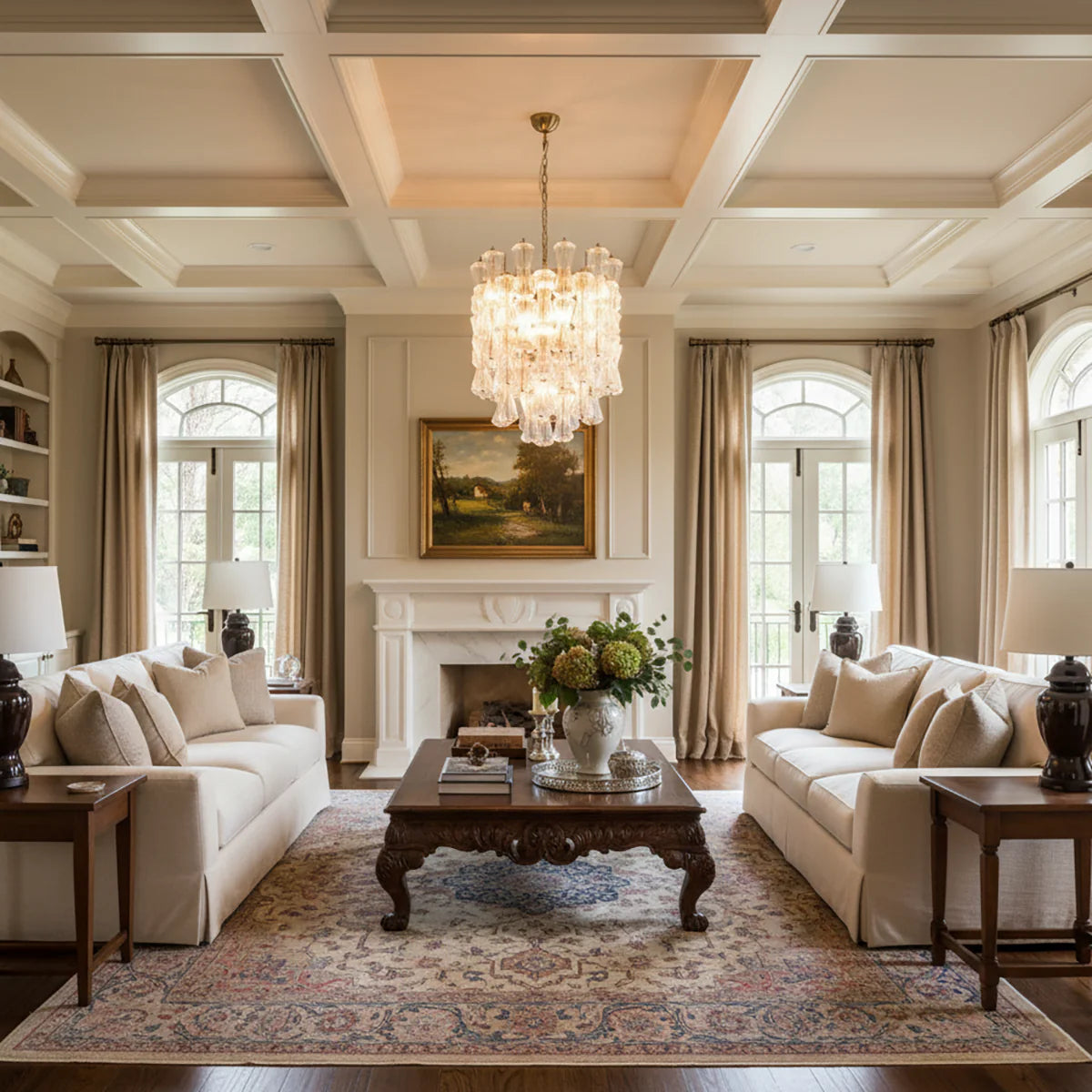 Clepsydra Murano Glass Chandelier - Nuvé