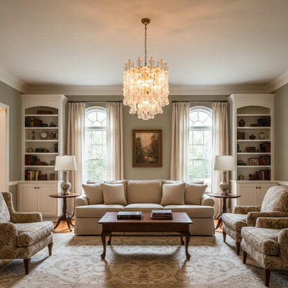 Clepsydra Murano Glass Chandelier - Nuvé