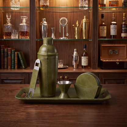 Salud | The All Leather Cocktail Shaker Collection