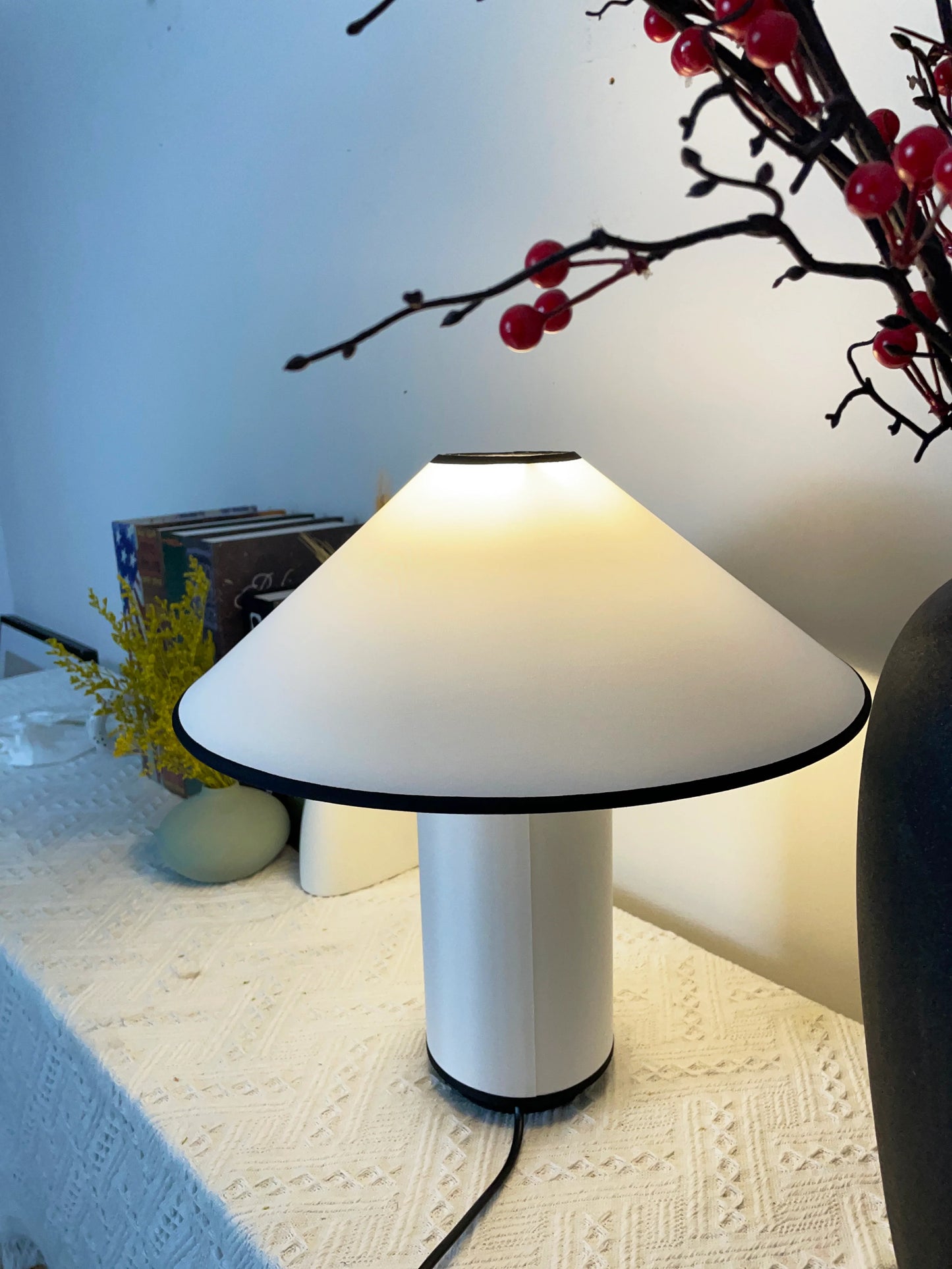 Colette Fabric Table Lamp - Nuvé