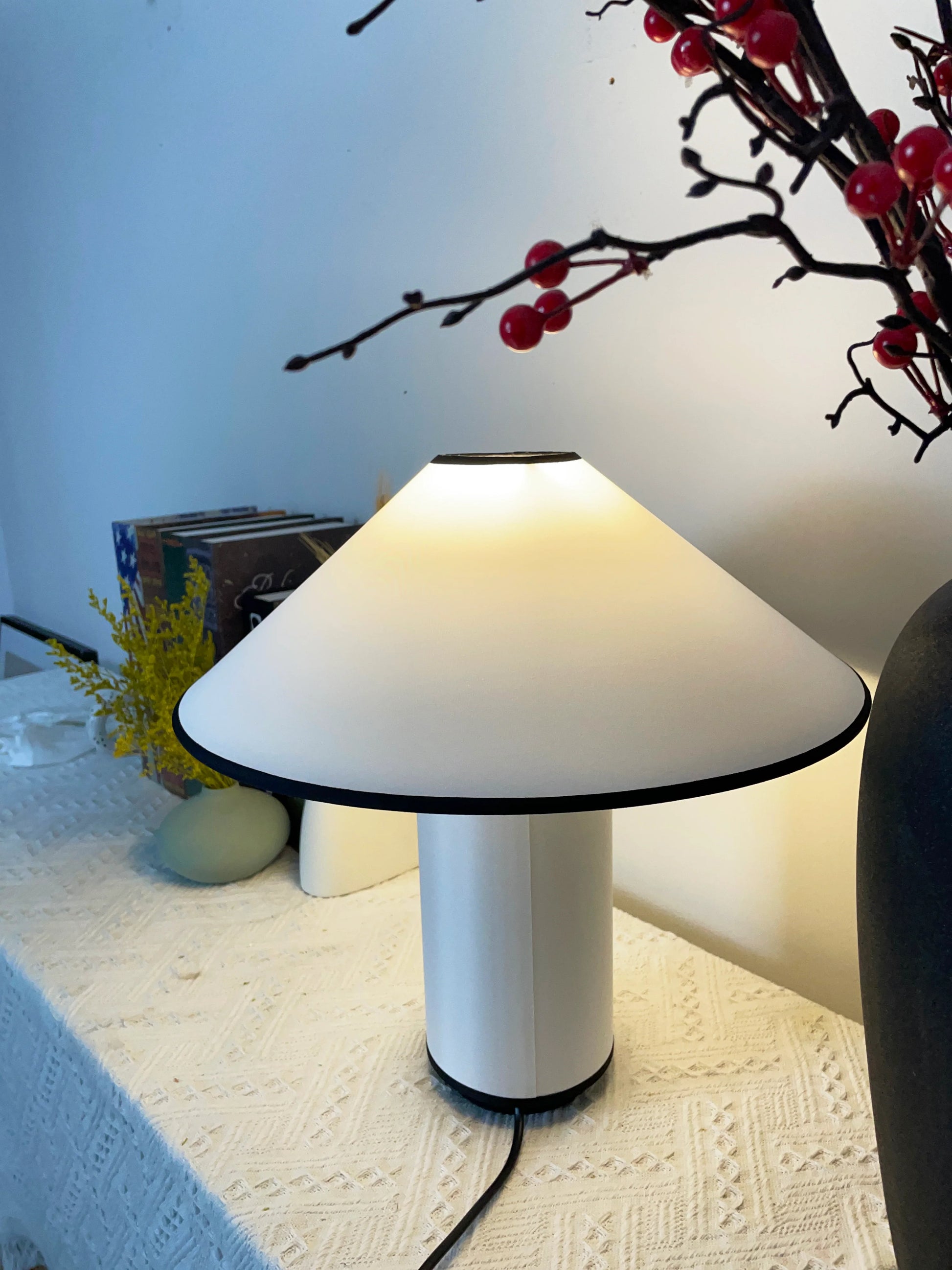 Colette Fabric Table Lamp - Nuvé