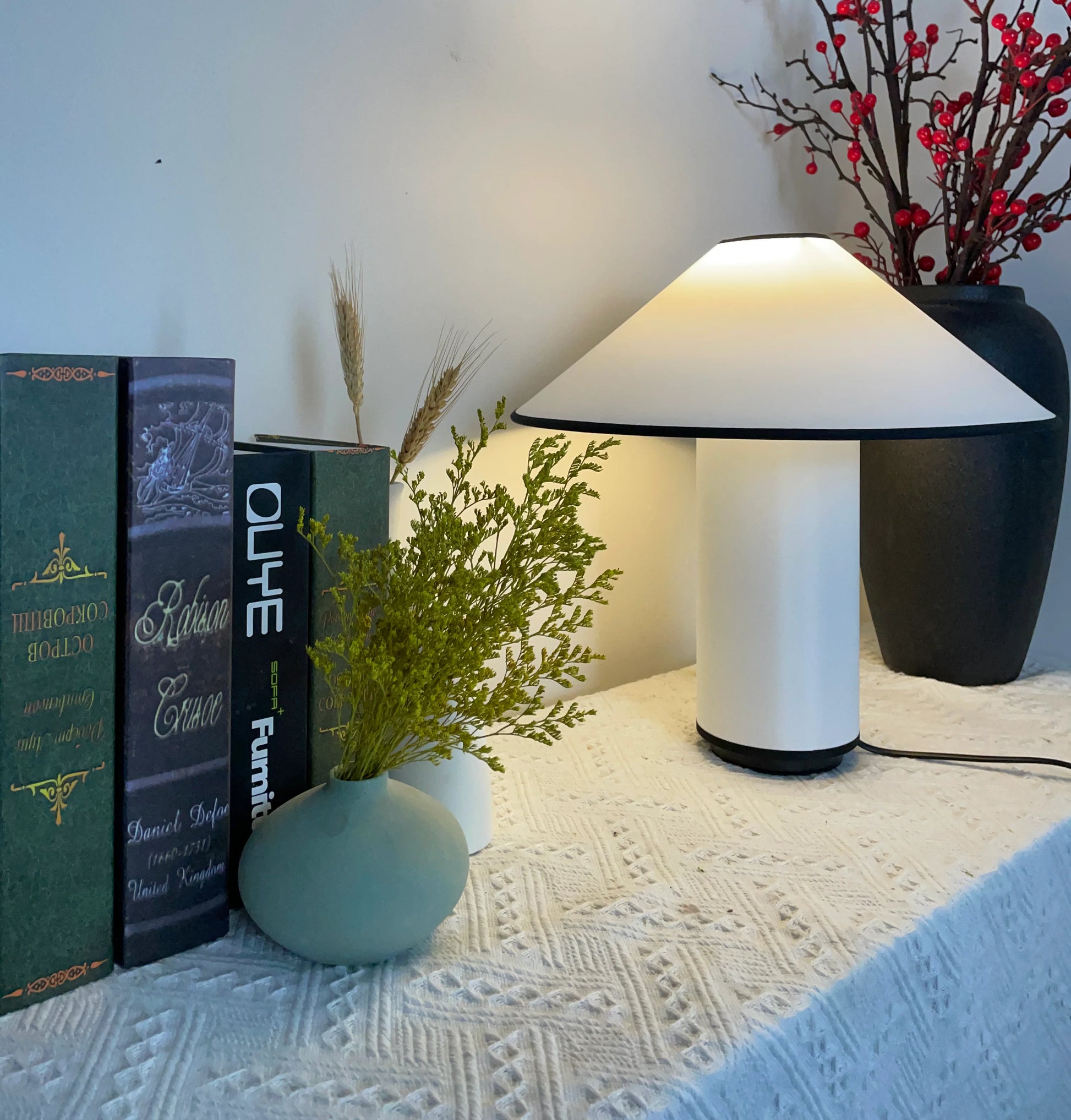 Colette Fabric Table Lamp - Nuvé