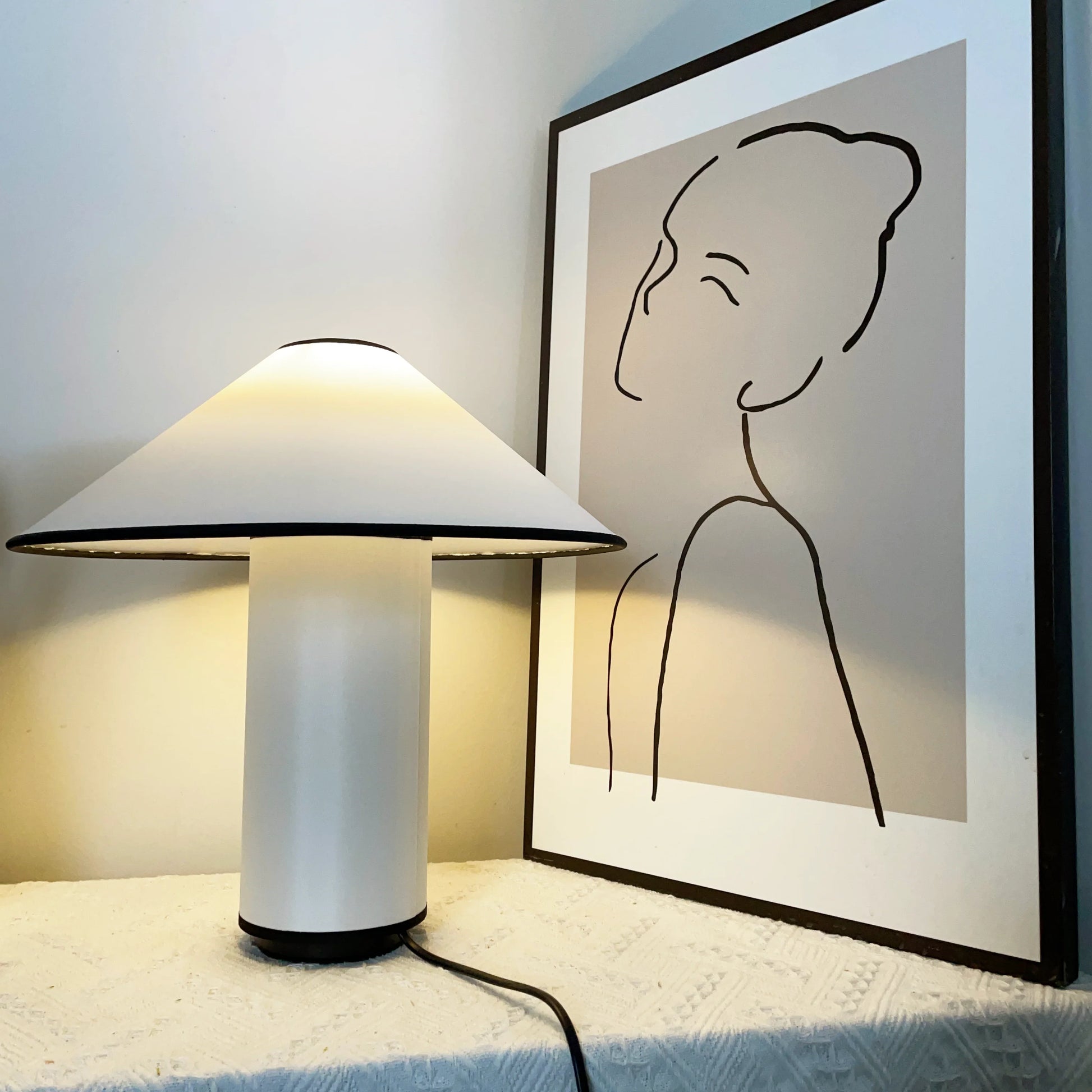 Colette Fabric Table Lamp - Nuvé
